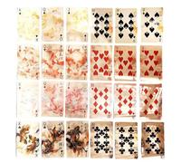 Juego genérico cartas mitología china, diseño de suerte, accesorio de oficina con función, cartas póker con detalles, 2,32x3,50 pulgadas producto , juego social para familia aplicación