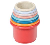 Juego genérico para copas de conejo | 8 piezas conejo juguete para boredom - Funny Different Sizes Pet Stackable Toys for Chinchilla Guinea Parrot 3.07x13.98 pulgadas