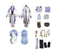 Juego Genshin Impact Role Play Garment - Rull Kamisato Ayato Role Play Uniform Juego Completo De Trajes De Role Play, Adecuado Para Exposiciones De Animación, Halloween Y Congresos De Animación Juego