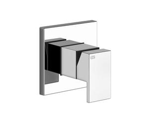 Juego Gessi Rettangolo para mezclador monomando de una vía, salida superior, cuerpo oculto 44612, 20119708, Color: PVD cepillado de cobre