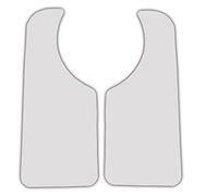 Juego golpeadores transparente guitarra electrostático, 8x20cm