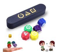 Juego Gonggi, Juego de Calamar,Juego Coreano Gonggi de Calamar Tradicional Coreano Gonggi Stone Pebbles Set,Gonggi Juego Set, Gonggi Juego Coreano Juego Familiar