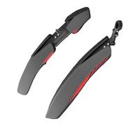 Juego Guardabarros Bici - Defensas Regulables | Protectores Salpicaduras Delantero Trasero | Liberación Rápida, 24/26/27.5 Pulgadas, PP Alta Densidad, Para Bici Montaña Carretera Ciudad Hombres