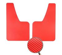 Juego Guardabarros Guardabarros Efecto Universal Para Coche Cubierta Delantero Trasero(2pcs Black)