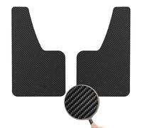Juego Guardabarros Guardabarros Efecto Universal Para Coche Cubierta Delantero Trasero(2pcs Red)