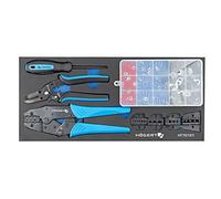 Juego HT7G161: para engarzar en un inserto de espuma 158 uds. HÖGERT TECHNIK
