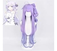 Juego Ichinomi Azur Lane Hms Unicornio Mujer Peluca Lady White Battleframe Cosplay Disfraz Púrpura Azul Ombre Pelucas HG-896