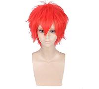 Juego IDOLiSH7 Nanase Riku Peluca corta roja Disfraz de Cosplay Pelo sintético resistente al calor Hombres Mujeres Pelucas de cosplay