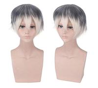 Juego IDOLiSH7 Re: vale momo Peluca de cosplay para hombres Pelo sintético resistente al calor Fiesta de Halloween MOMO pelucas de colores mixtos + gorro de peluca Talla única PL-060