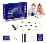 Juego Imanes Cuerda para 3-4 Personas, Juego Imanes de Viaje Multijugador con 30 y Cuerdas, Un Familiar para Niños y Adultos un Regalo Ideal