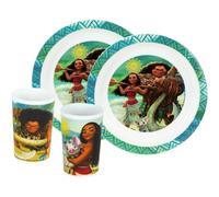 Juego infantil de 2 vasos y 2 platos Fun House Vaiana Disney TU
