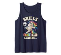 Juego Infantil Lindo Soccer Unicorn Skills Loading Win Club Coach Camiseta sin Mangas