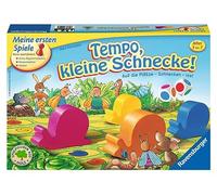 Juego Infantil Ravensburger 21420 - El pequeño Caracol Tempo, la emocionante Carrera de Caracoles,