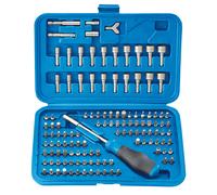 Juego insertos y vasos para destornillador con portainsertos de 1/4 Fervi 0358