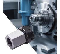 Juego integral de bloque de portabrocas hexagonales ER25 ER32 ER40 para aplicaciones CNC, rendimiento fiable en mecanizado (ER25)