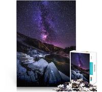 Juego Intelectual de Juguete Estrellas Fugaces del Cielo Estrellado Rompecabezas de 1000 Piezas para Adolescentes 26x38cm Juego de desafío único