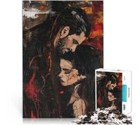 Juego Intelectual de Juguete Susurro de pasión Puzzle de 1000 Piezas para Adultos 26x38cm Colección de Artistas, Bellas Artes para Mayores de 14 años