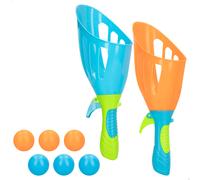 Juego lanza bolas con 2 raquetas y 6 pelotas Fun Área!