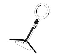 Juego LED Anillo 20Cm Para Teléfono Telescópico Negro