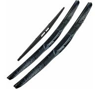 Juego Limpiaparabrisas para Pajero Montero Shogun Sport 15 - 22 | 22"+18"+10" Juego de limpiaparabrisas delantero y trasero ventana de parabrisas de Repuestos