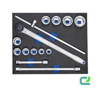 Juego Llave 3/4 IN Check-Tool-Modul 14-teilig GEDORE 2005 CT3-32