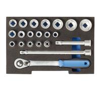 Juego Llave Tubular 1/2 IN 1/2 L-BOXX 136 Módulo GEDORE 1100 CT1-19