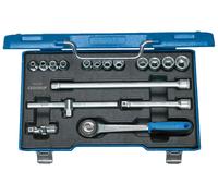 Juego Llave Tubular 3/8 17-teilig 6-kant 6-19mm GEDORE 30 GMU-10