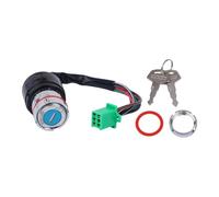 Juego Llaves Bloqueo Interruptor Encendido Motocicleta 12V 6 Cables Accesorios para Moto Cross Cerradura Puerta Eléctrica Bobinas De Encendido