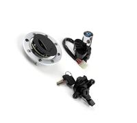 Juego Llaves Interruptor Encendido Tapa Combustible Motocicleta Para Suzuki GSF600 Para Bandit 1995-2004 GSF1200 1997-2005 Cilindro De CerraduraDel Interruptor De Encendido