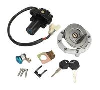 Juego Llaves Para Interruptor Cerradura Asiento Tapón Gasolina Y Tapa Depósito Combustible Para YZF R6S 2004-2009 R1, R6 FZ6 Interruptor encendido cilindro