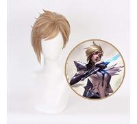 Juego LOL Cosplay Pelucas Fiora Laurent The Grand Duelist Cosplay Peluca sintética resistente al calor Cabello Fiesta de Halloween Cosplay Peluca