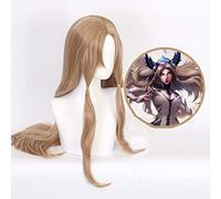 Juego LOL Cosplay Pelucas Irelia The Blade Dancer Cosplay Peluca sintética resistente al calor Cabello Fiesta de Halloween Mujer Cosplay Peluca