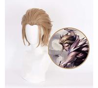 Juego LOL Cosplay pelucas Rakan el encantador Cosplay resistente al calor peluca sintética pelo fiesta Halloween Cosplay peluca