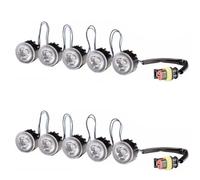Juego Luces Diurnas LED HELLA 24V 6W Glasklar Para MAN, Set