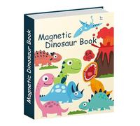 Juego magnético Educativo, de Dinosaurios magnéticos, Juguete de la Tabla de Dinosaurio de Colores, de Aprendizaje de la Motocicleta Más Divertido, Juego de Actividades de