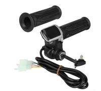 Juego Maneta ABS para Scooter 48V Juego Maneta ABS para Scooter | Pantalla clara para nivel para batería, velocidad real-time, compatible 36V/48V, material ABS para robusto, instalación (48V)