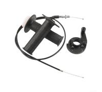 Juego Manetas Gas Plástico Negro 1.2m Off-Road