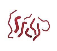 Juego Mangueras Agua Refrigerante Radiador Silicona Para A3 S3 / TT MK1 1.8T 225PS Intercooler Turbo(Red)