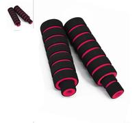Juego Manillar para moto 4 Piezas Absorbe Vibraciones Juego Manillar | Material espuma para suave, absorbe vibraciones, antideslizante, para color negro y , para fácil instalación