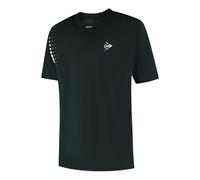 Juego Masculino de Dunlop tee 5 - Negro/Verde Claro | Camiseta de Tenis/Padel de Rendimiento