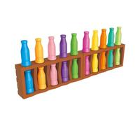 Juego Match The Bottle Color: Juego Educativo De Desafío Lógico, JuegoDe Tablero De Combinación De Colores, De Desarrollo De Habilidades Cognitivas, Kit Interactivo De JuegoFamiliar