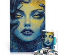 Juego Medusa con Serpientes Rompecabezas de 1000 Piezas para Adultos 26x38cm Toda la Familia. para Mayores de 14 años