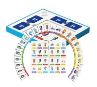 Juego Memory Match - Juguete educativo de entrenamiento de memoria | Juego de emparejamiento imágenes temáticas semáforo - Para niños niñas casa escuela 'Infancia educación parental, guardería