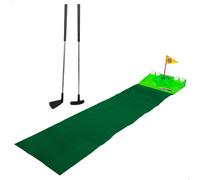 COLORBABY 49992 - CB Sports Juegos de Golf para niños, Mini Golf Contiene 8 Piezas: Palos de Golf, 4 Pelotas y Alfombra, Juegos Deportivos, Juegos de Deportes, Juegos de Exterior, Juego Golf niños