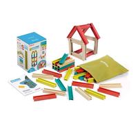 Juego Miniland De Construccion Compuesto De 32 Vigas Material Eco 150X210X150 Mm