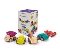 Juego Miniland Set De 5 Minimobiles Fabricados En Material Eco Friendly 150X210X150 Mm