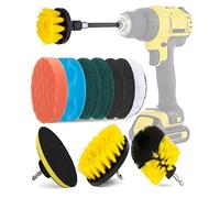 Juego Multifuncional de cepillos Limpieza para Taladro Repuesto taladros sin Cable AVID Power con Almohadillas fregado y Accesorio extendido Cocina Coche baño