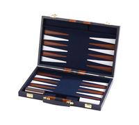 Juego múltiple Enrollable de de PU, tapete de Juego de Backgammon, Juego de ajedrez de Backgammon en 3 Colores Coloridos para diversión en Interiores y Exteriores, Juego Enrollable