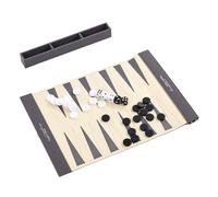Juego múltiple Enrollable de de PU, tapete de Juego de Backgammon, Juego de ajedrez en 3 Colores Coloridos para diversión en Interiores y Exteriores, Tablero Plegable con guía de Reglas