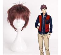 Juego New Hand Tour A3! Pelucas de Cosplay Omi Fushimi Pelucas de Cosplay Peluca Sintética Resistente al Calor Fiesta de Carnaval de Halloween